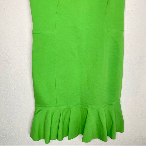 AKRIS PUNTO BERGDORF GOODMAN FLOUNCE HEM DRESS 8 - Picture 4 of 11